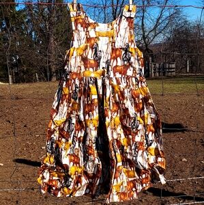 Vintage Babies N Bows Girls Horse Jumper